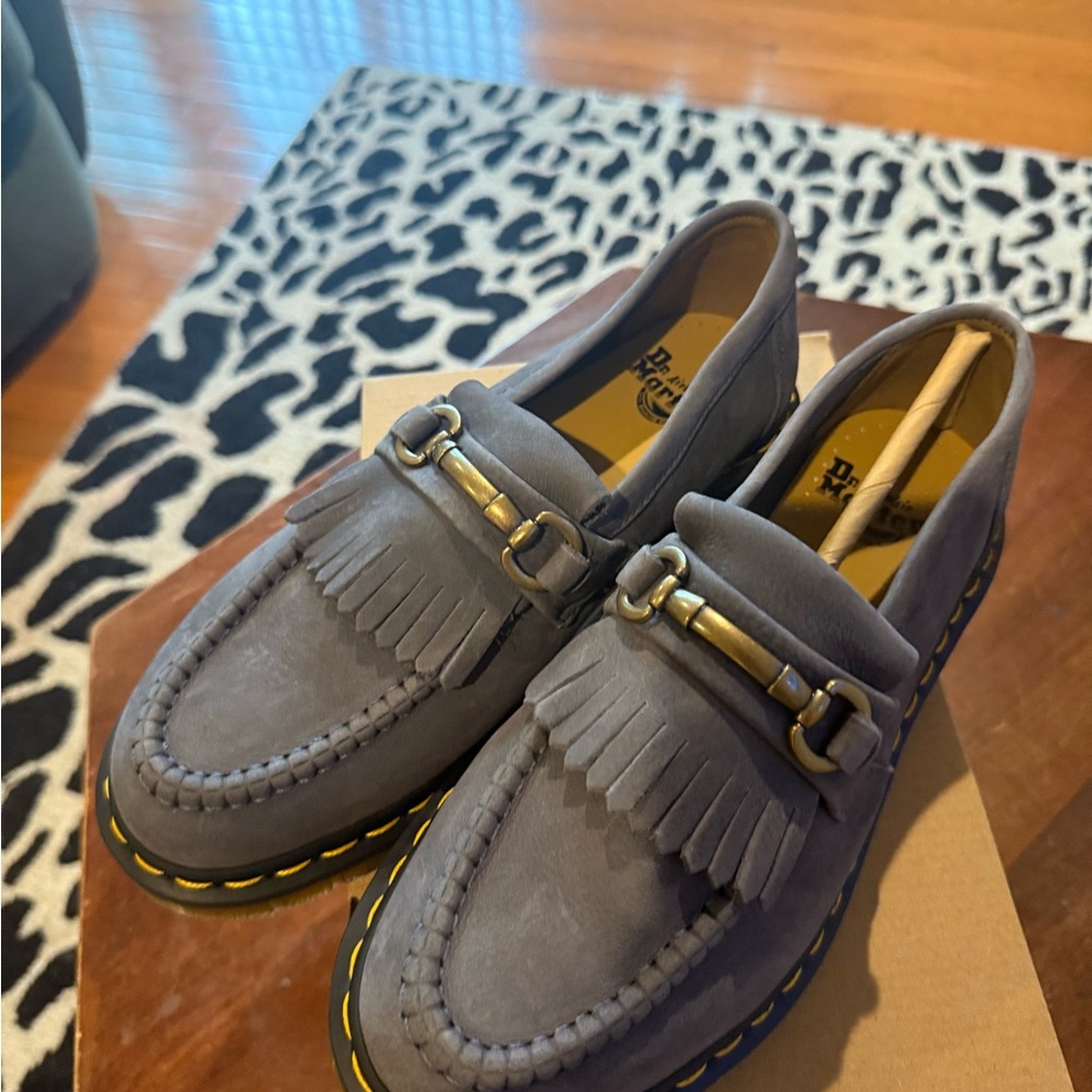 Dr. Martens Gray Loafers